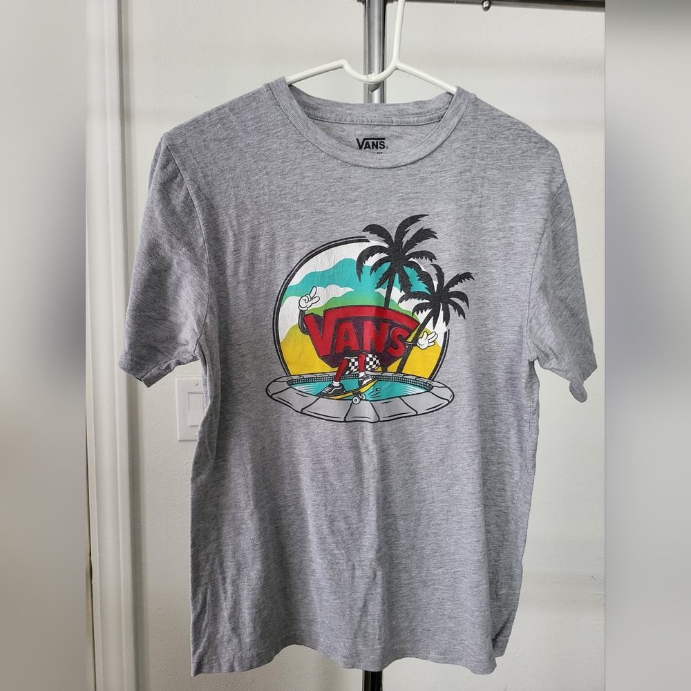 Vans Gray Graphic T-Shirt